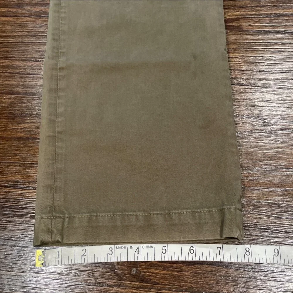 AG Archie Straight Pant 32x32 Green Relaxed Office Workwear Minimalist Trouser